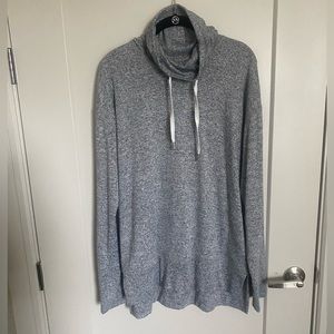 Women’s Old Navy Gray Cowl Neck Sweatshirt TALL